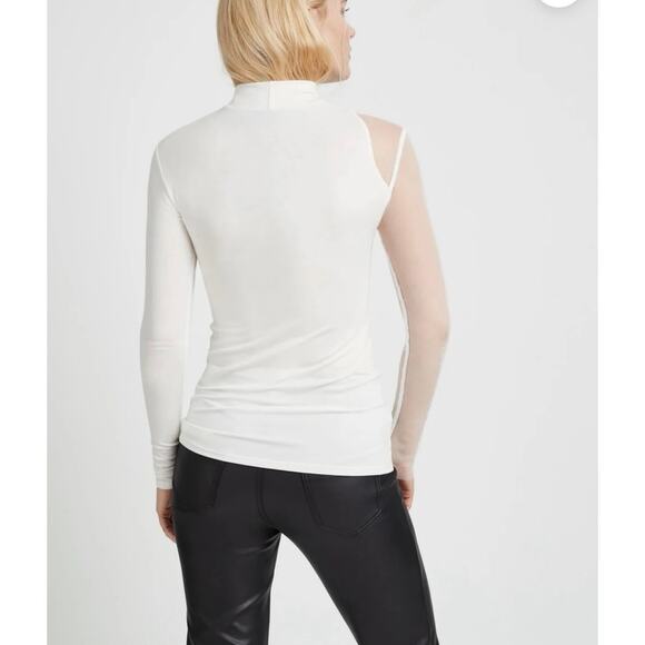 NWOT Marcella Ysabel Top in White SZ S - Picture 4 of 8